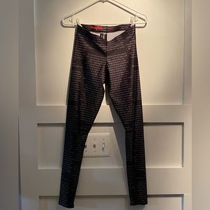 Blackmilk Romeo and Juliet Black Leggings